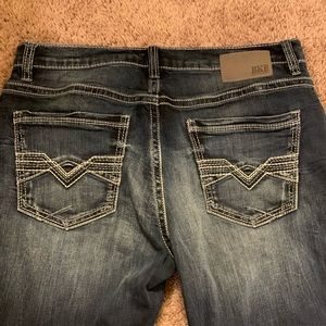 Mens BKE Tyler Straight Leg Jeans size 34x32